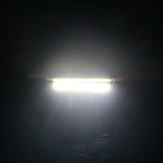 plaque led moderne 60x53mm blanc jaune grille perforations 3500k 5500k