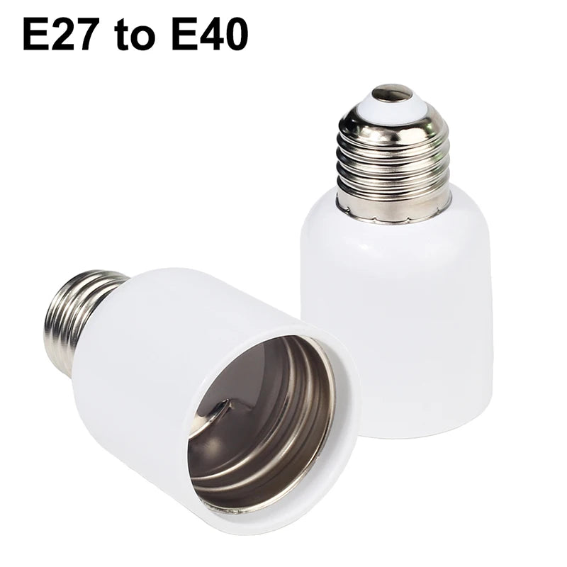 adaptateur ampoule E27 E14 E12 GU10 B22 G9 moderne blanc rond lisse opaquet certification