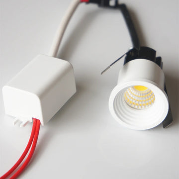 ampoule led spot blanc 3w 5w dimmable interrupteur bouton moderne câble électrique