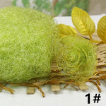 brosse savon moderne motif floral adhésif vert blanc noir bleu