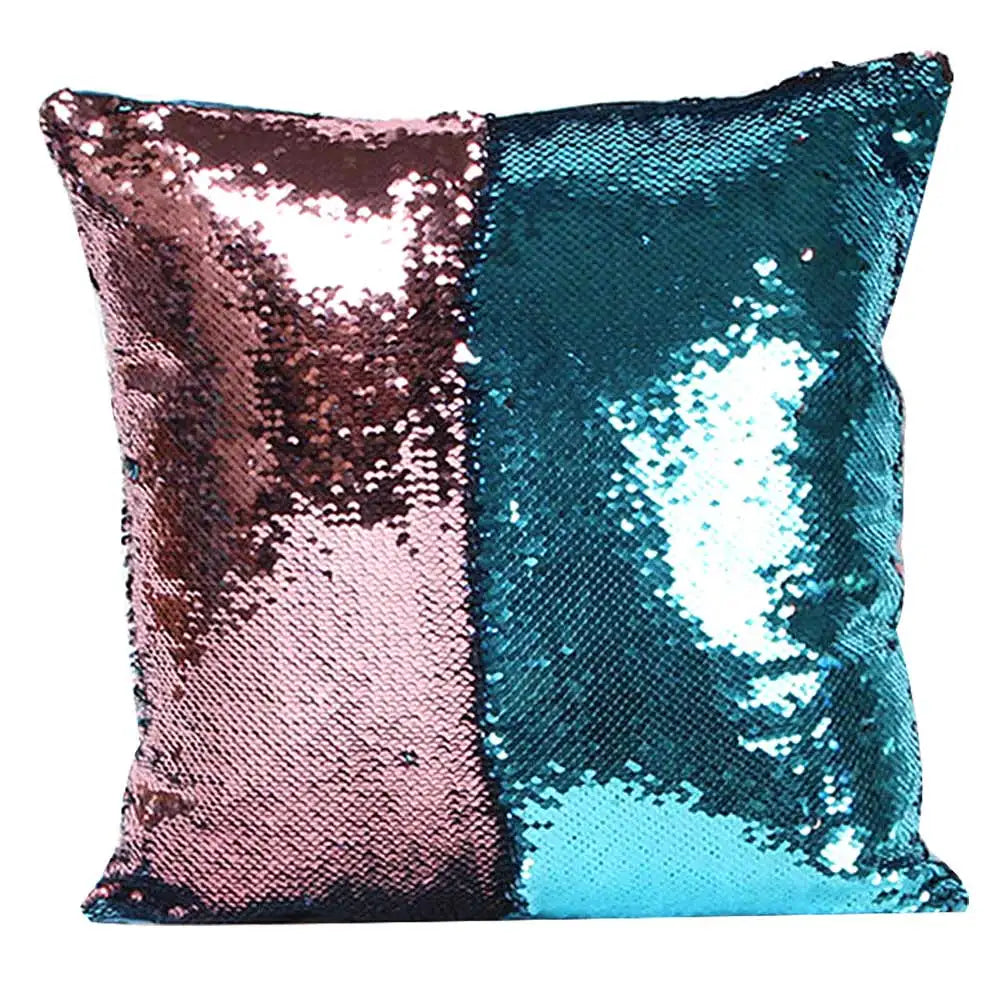 coussin moderne paillettes rose doré violet bleu noir blanc adultes lit siège