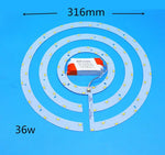 ampoule led plaque circulaire moderne blanc éclairage intérieur salon plafonnier points lumineux transformateur électrique