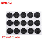 protections antidérapantes adhésives pieds meubles noir texturé quadrillage utilitaires tapis patins chaise table