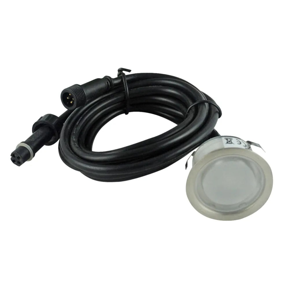 spots led blancs ip67 acier inoxydable facile lumière froide chaudeextérieur moderne