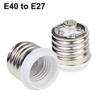 adaptateur ampoule E27 E14 E12 GU10 B22 G9 moderne blanc rond lisse opaquet certification