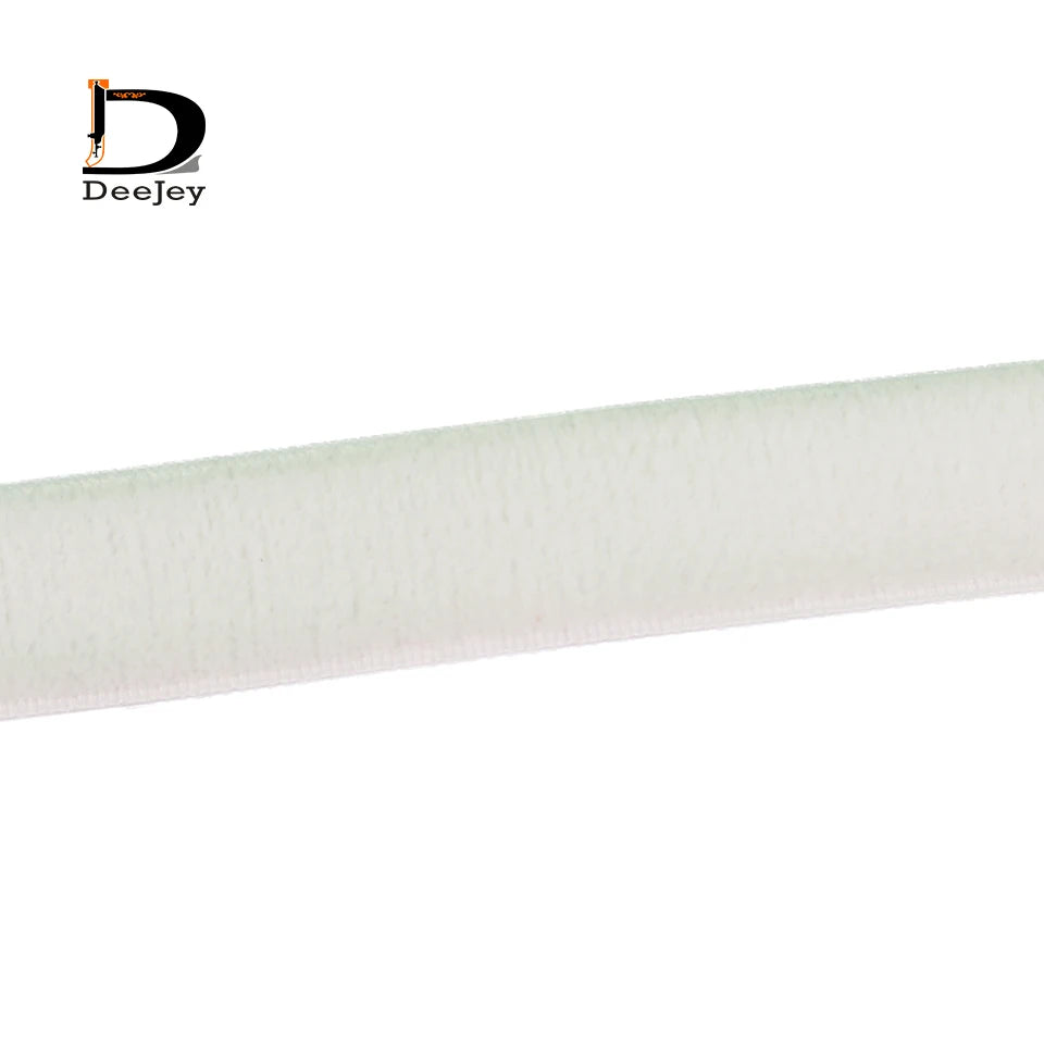 ruban élastique texturé noir blanc satiné largeur 3/8 pouces décoration diy artisanal extensible polyester