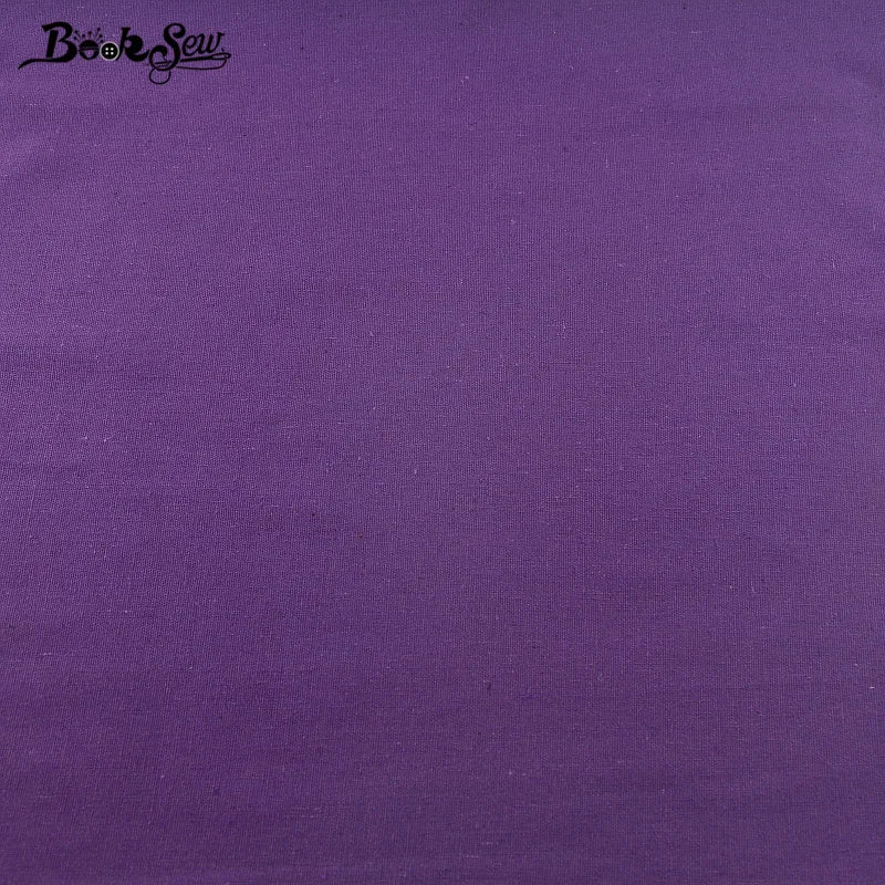 tissu coton lin violet uni durable respectueux environnement decoration maison sac nappe coussin