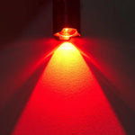 lampe torchon rouge lumiere intense résistante choc mode zoom texturée moderne clip inclusion