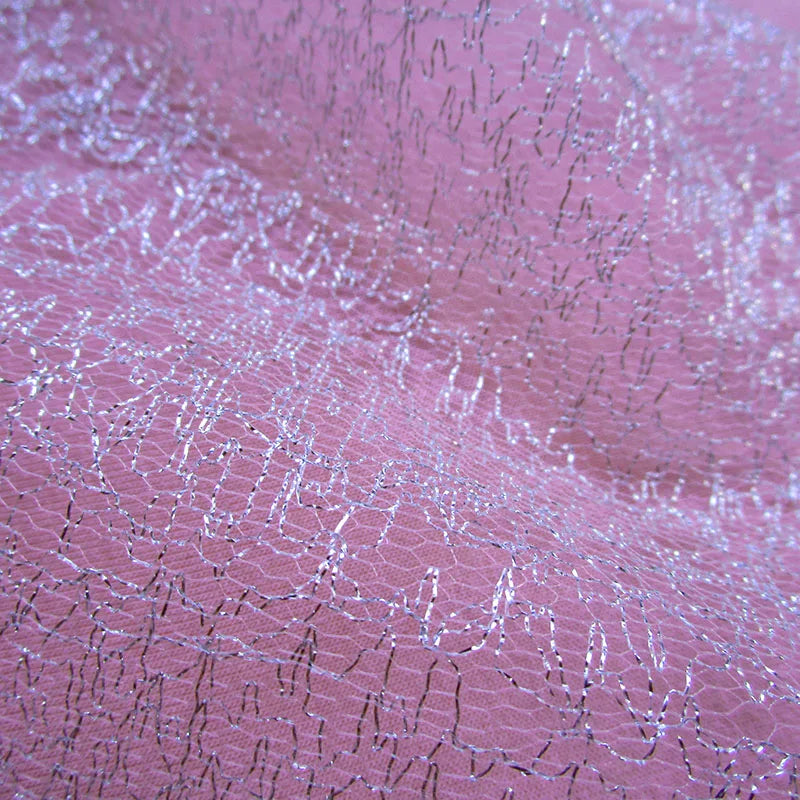 tulle filigrane doré blanc rose décoratif transparent 150cm large printemps été automne hiver