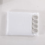rideau douche blanc moderne imperméable épais 12 crochets toile polyester uni