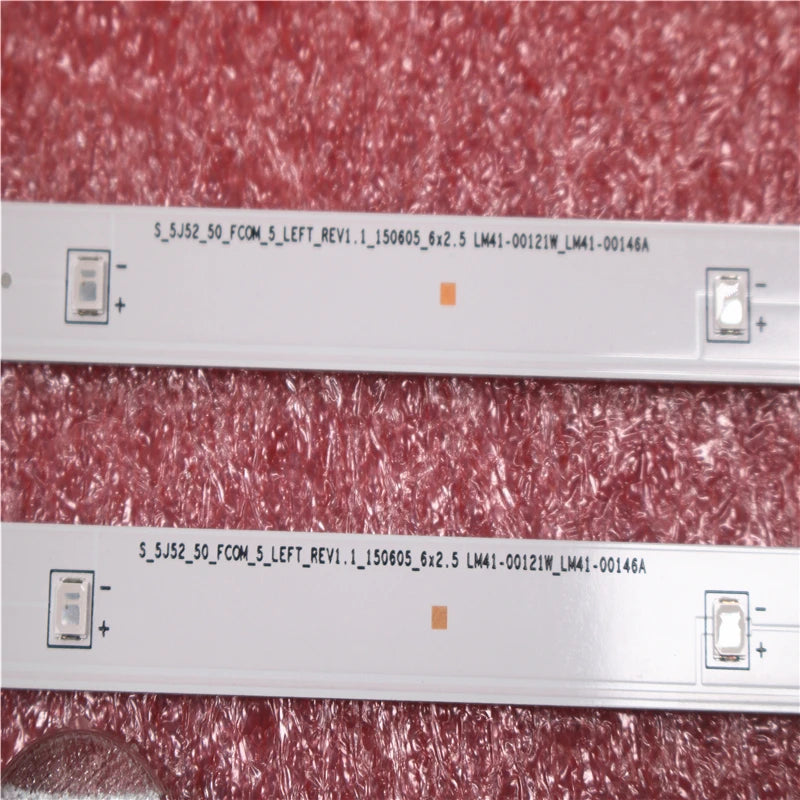 ruban led blanc moderne adhésif connecteurs boutons étiquettes 6x25 cm