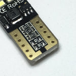 ampoule led 12v t10 w5w 350lm 2.5w noir doré blanche diodes modernes technologiques