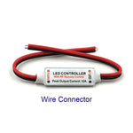 contrôleur led télécommande rf bande led ajustement luminosité mode vitesse flash câbles connecteur dc