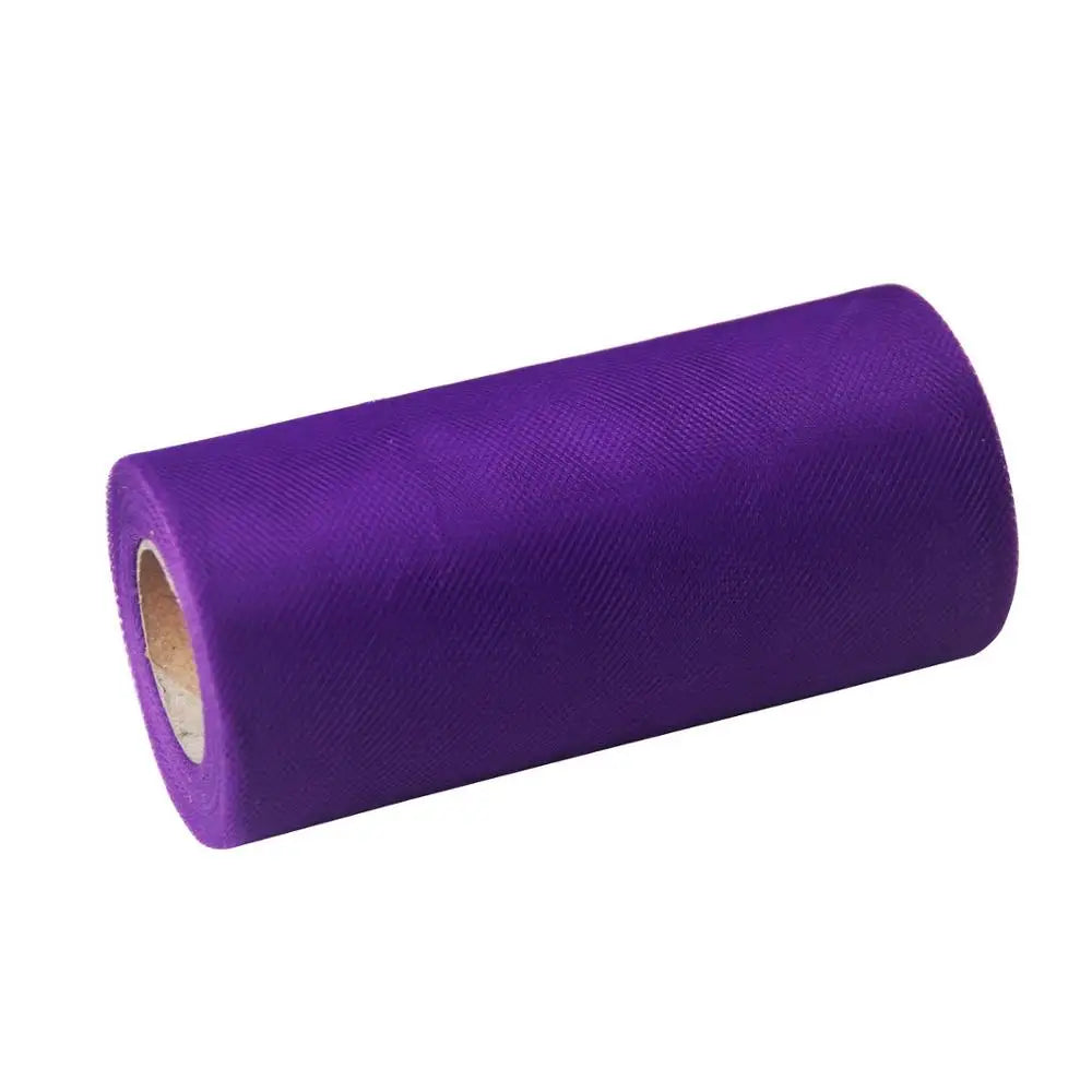ruban adhésif tissu tulle polyestère simple couleur multiple décoration mariage transparent texture tissée