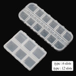 boîtes rangement bijoux transparentes modernes 24 compartiments clips pratiques écologiques