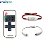 contrôleur led télécommande rf bande led ajustement luminosité mode vitesse flash câbles connecteur dc