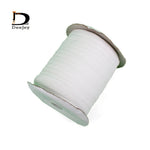 ruban élastique texturé noir blanc satiné largeur 3/8 pouces décoration diy artisanal extensible polyester