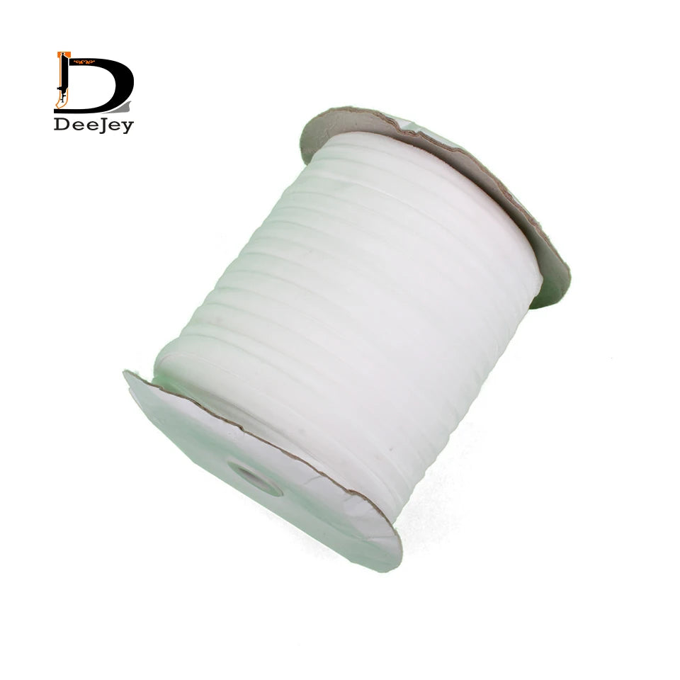 ruban élastique texturé noir blanc satiné largeur 3/8 pouces décoration diy artisanal extensible polyester