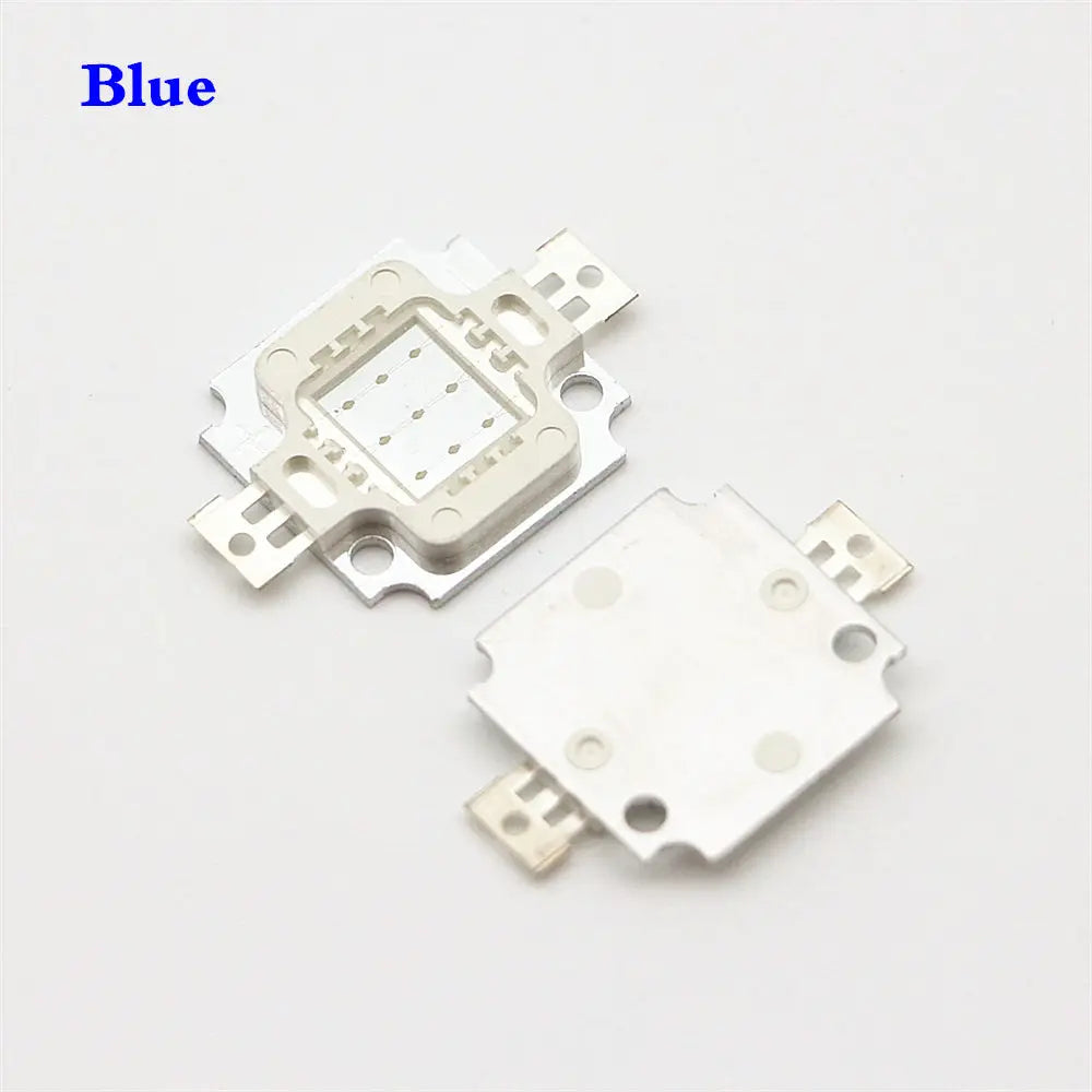 diodes led blanc blanc chaud rouge vert bleu modernes technologiques carrés matériaux semi conducteurs