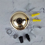 suspension boules blanc noir bronze cuivre marron mat modernes vis anneau bouchons pince rondelle