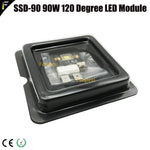 projecteur led 90w 60deg 120deg noir doré moderne dmx scène dj