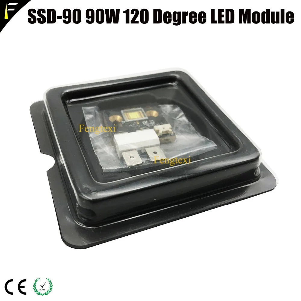 projecteur led 90w 60deg 120deg noir doré moderne dmx scène dj