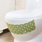 stickers adhésifs résistants l'eau blanc rose vert bleu moderne mur cuisine fleur pasteurelle