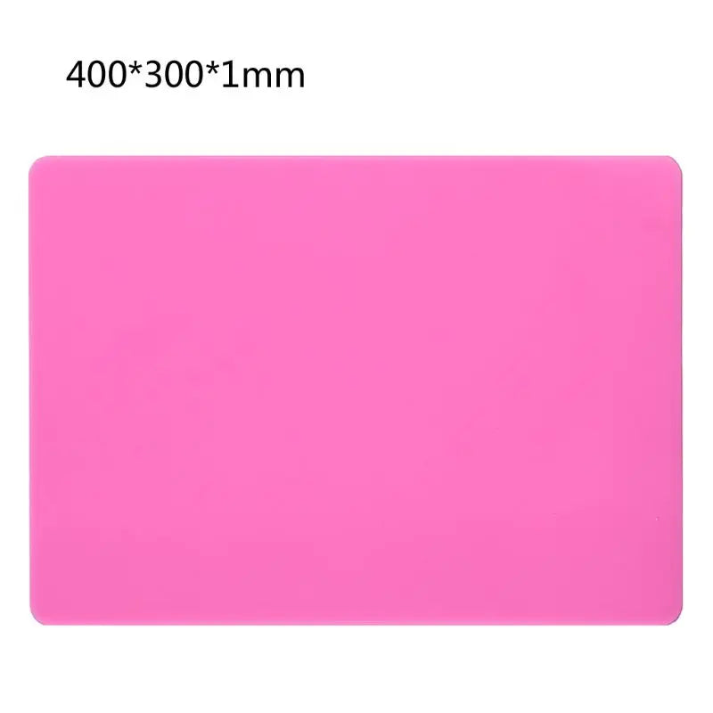 tapis silicone rose bleu moderne utilitaire découpe résine forme coquillage fleur ours