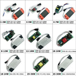 plaque led 12w 15w 18w smd 5730 blanc moderne rangées diodes câble carte puissance