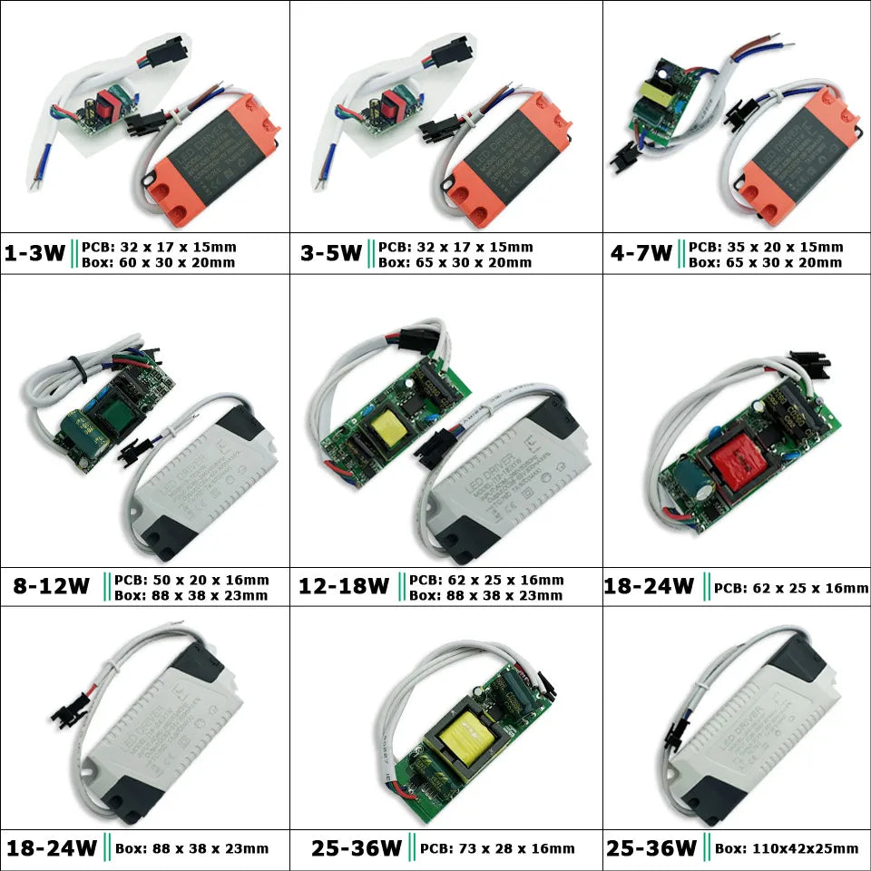 plaque led 12w 15w 18w smd 5730 blanc moderne rangées diodes câble carte puissance