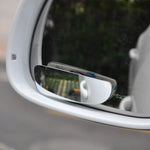 miroir recul hd grand angle blanc miroirs adhésifs modernes voitures accessoires auto fixations rondes