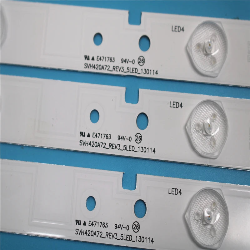bandes led blancs rondes translucides modernes adhésives connecteurs led éclairage industriel fixations adhésives