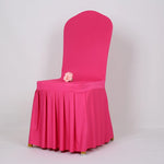 housses chaise unies classiques rouge rose jaune bleu violet elasthanne polyester mariage banquet