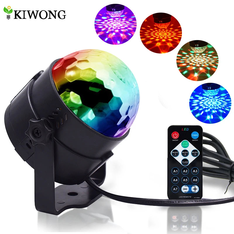 projecteur led multicolore noir télécommande inclusion adaptateur us eu support mural moderne compact
