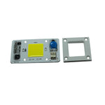module led cob 50w full spectrum blanc jaune orange bleu moderne interrupteur étanche 6000k