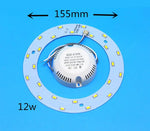 ampoule led plaque circulaire moderne blanc éclairage intérieur salon plafonnier points lumineux transformateur électrique