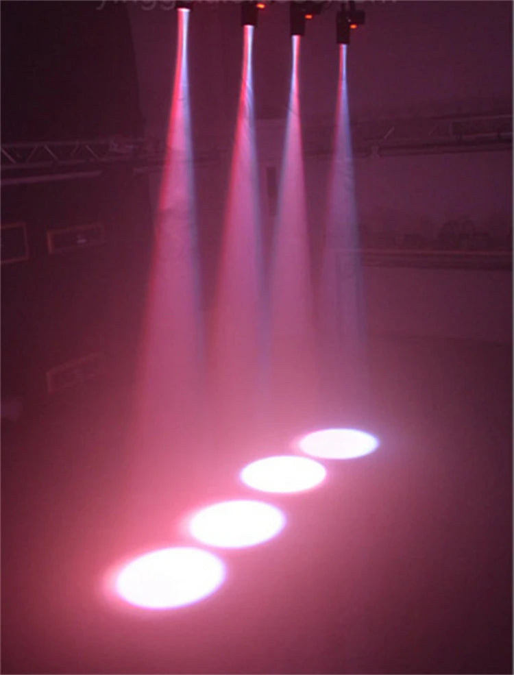 projecteurs scène led 5w noir modernes effet dj vis 220v cee flux lumineux 2492000