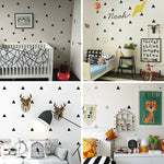 Décoration murale triangle pour chambre enfant moderne