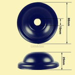 suspension boules blanc noir bronze cuivre marron mat modernes vis anneau bouchons pince rondelle