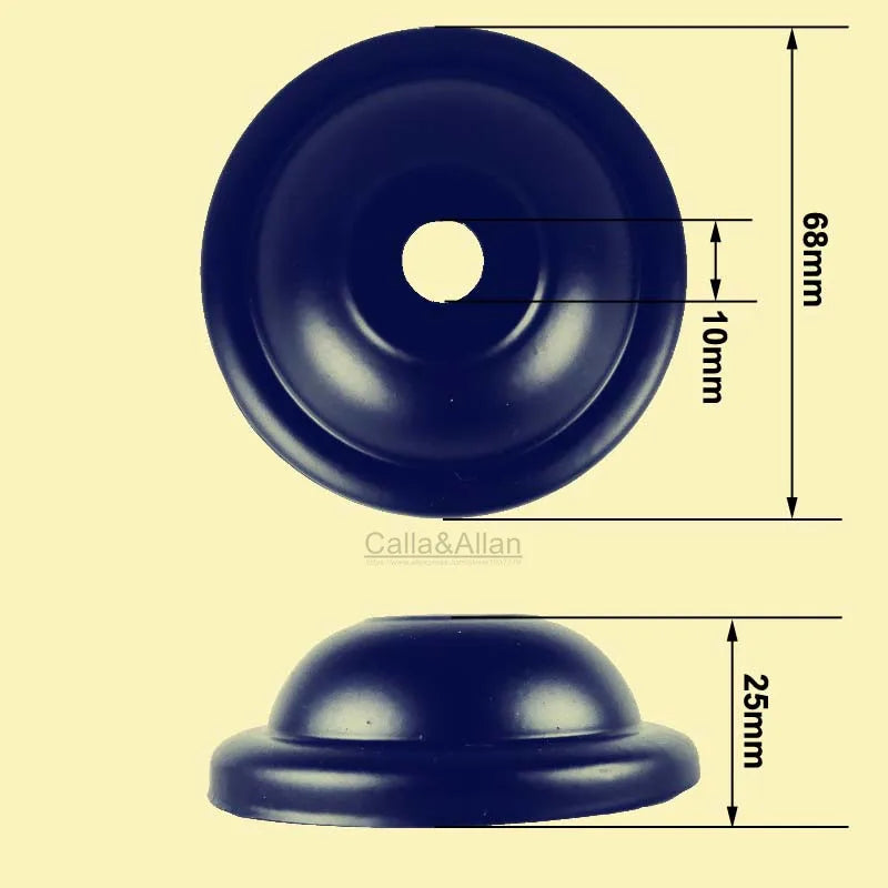 suspension boules blanc noir bronze cuivre marron mat modernes vis anneau bouchons pince rondelle