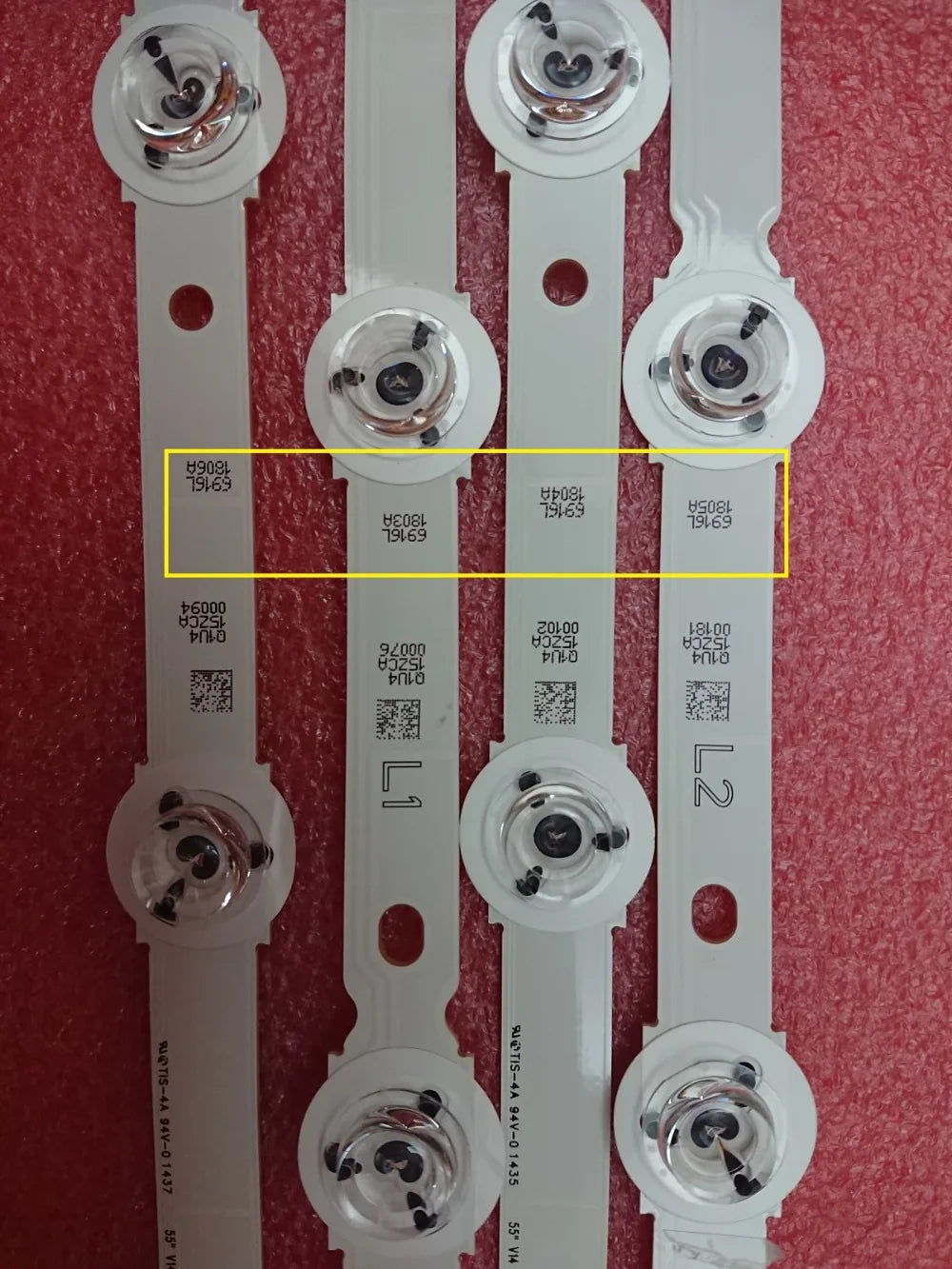 bandes led blanc modernes fixations connecteurs aluminium éclairage tv personnalisables qualité professionnelle