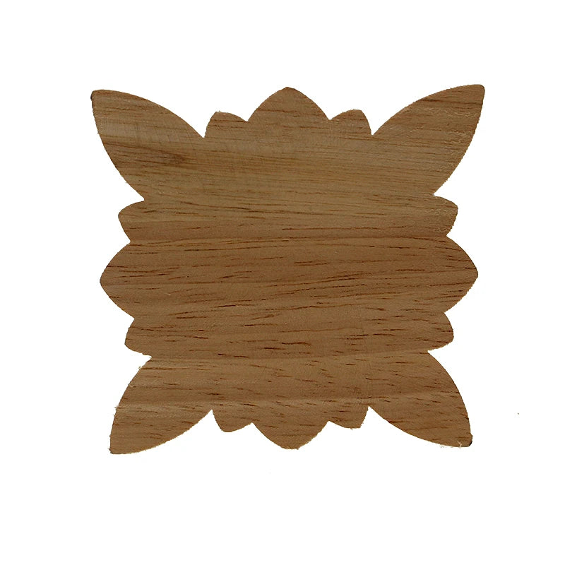 sculpture bois fleur artisanale pétales cercle brun clair décoration intérieure mur fixe semimanuel