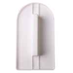 outils pâtisserie spatules blanc jaune plat lisse fondant décoration gâteau accessoire cuisine pratique moderne