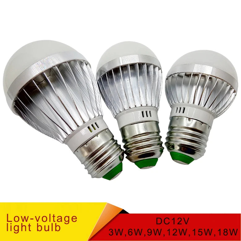 ampoule led boule moderne blanc vert rayures noires douille e27 tension continue basse puissance
