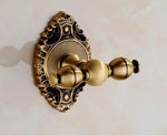 ensemble porte serviettes salle bain doré ornements décoratifs classique porte brosse dents porte verre