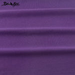 tissu coton lin violet uni durable respectueux environnement decoration maison sac nappe coussin