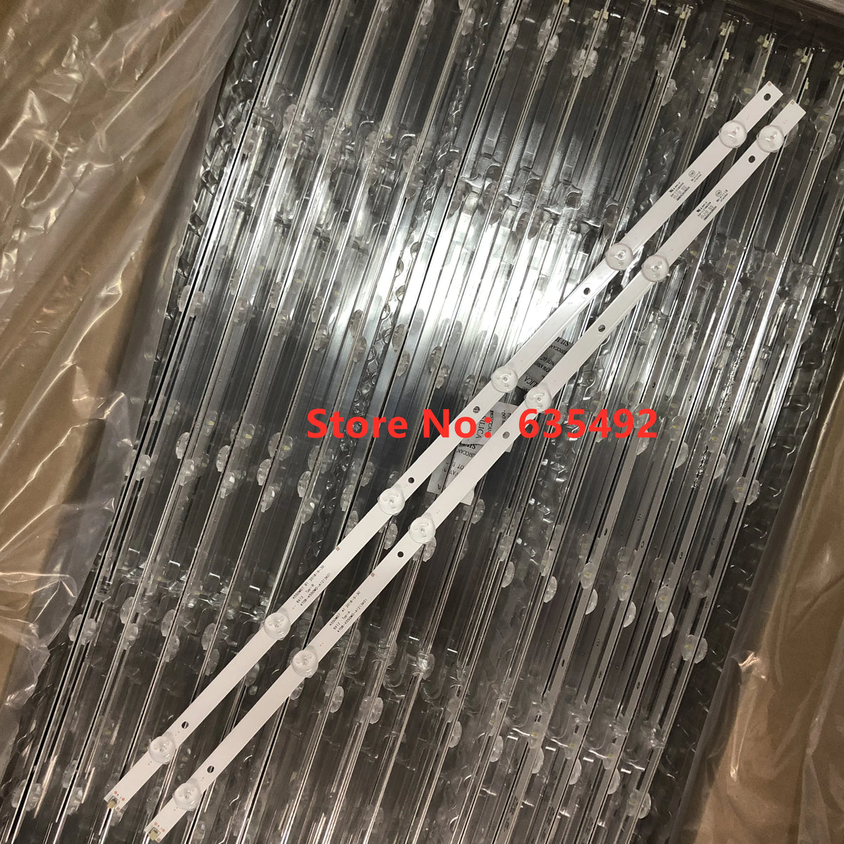 bande lumineuse led blanc moderne connecteur usb fixations 12pcs 36pcs 60pcs