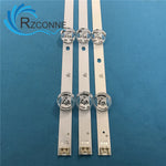 bande lumineuse 32 inch blanc doré moderne fixations 590x15mm 094v