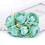bouquet fleurs artificielles roses tissu feuilles verte intérieur mariage romantique saint valentin
