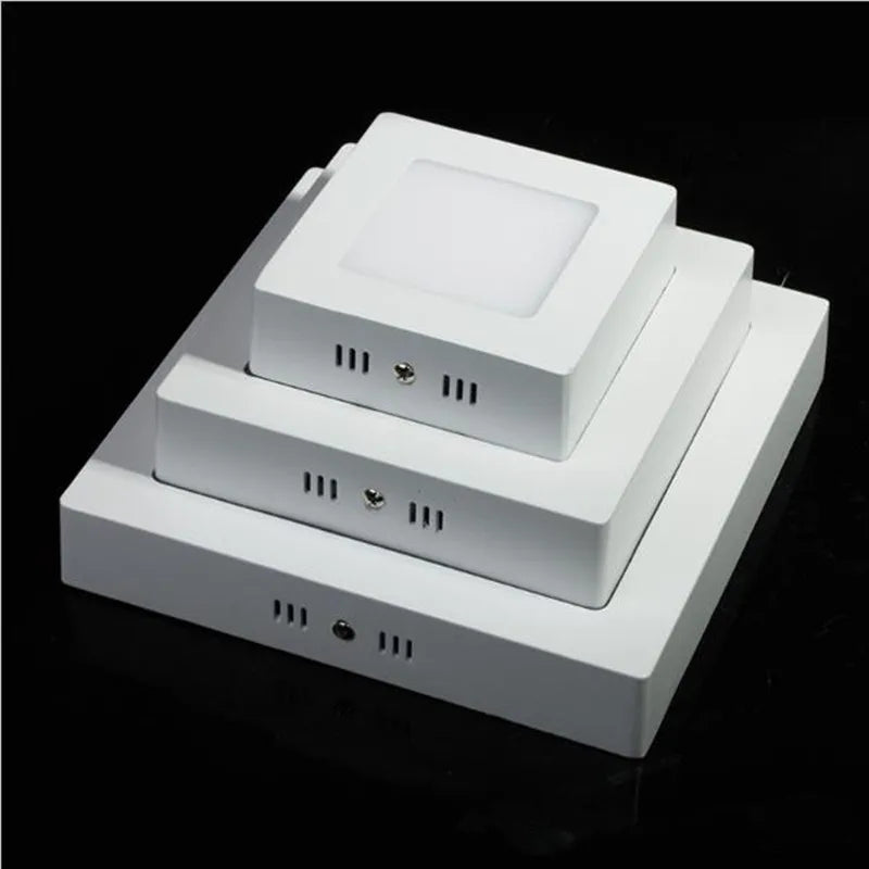 plaque lumière led blanc moderne adhésif facile acier inoxydable certifié rohs ccc 9w 15w